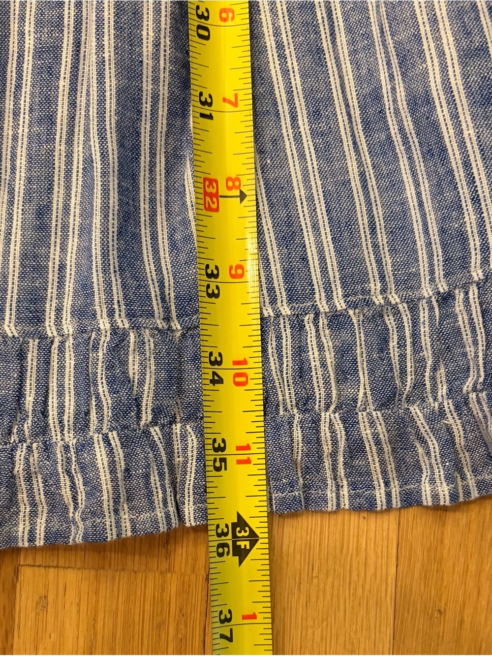 NWOT/Rails”Sandy” and White Striped Ruffle Mini Dress/SzMedium - Picture 7 of 13